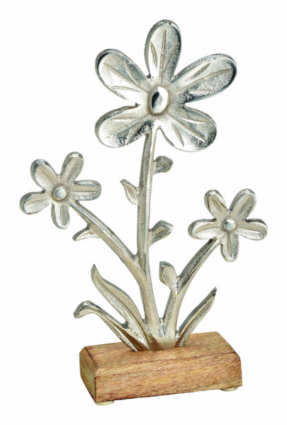 Metallaufsteller Blume 25 cm