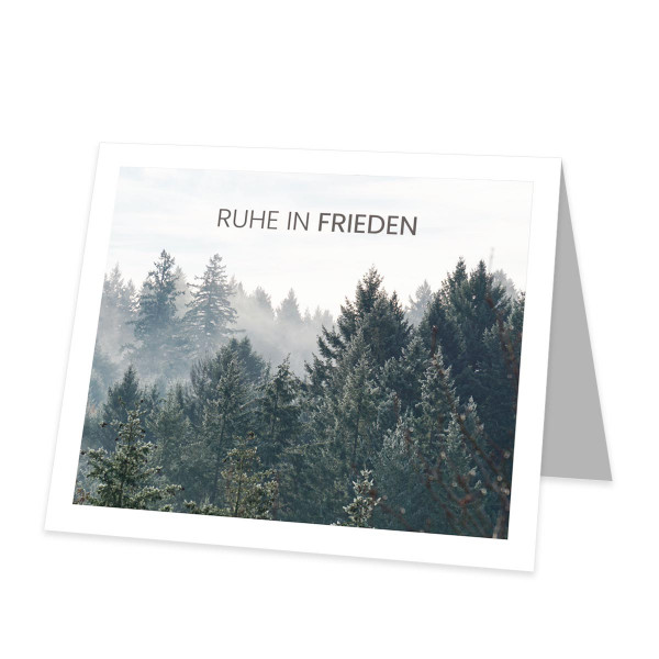 Karten Ruhe in Frieden VE 12 St