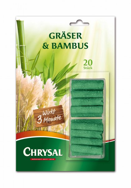 Chrysal Gräser &amp; Bambus Düngestäbchen VE 20 St