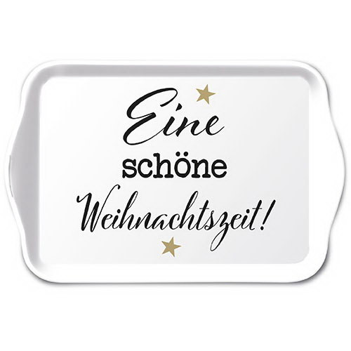 Tablett Weihnachtzeit