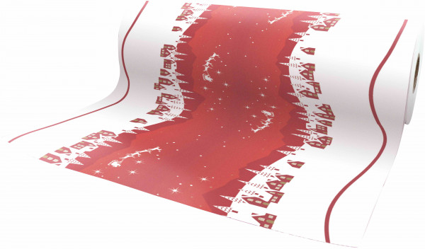 Blumenpapier rotes Haus 50 cm 6 kg