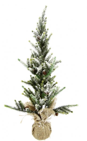 Tannenbaum mit Schnee 53 cm