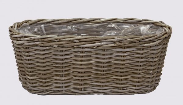 Rattan-Korb Klassik oval 50 cm