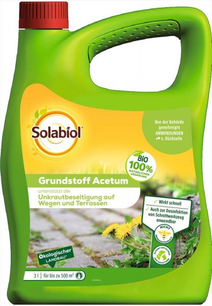 Solabiol Grundstoff Acetum 3 L