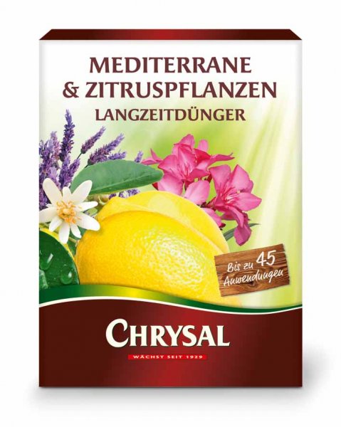 Chrysal Mediterrane &amp; Zitruspflanzen Langzeitdünger 900 g