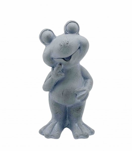 Dekofrosch stehend 37,5 cm