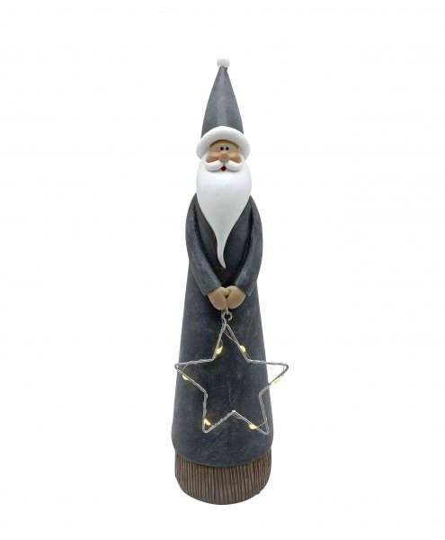 Nikolaus Joseph mit LED Stern 32 cm