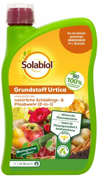 Solabiol Grundstoff Urtica Konzentrat 1 L