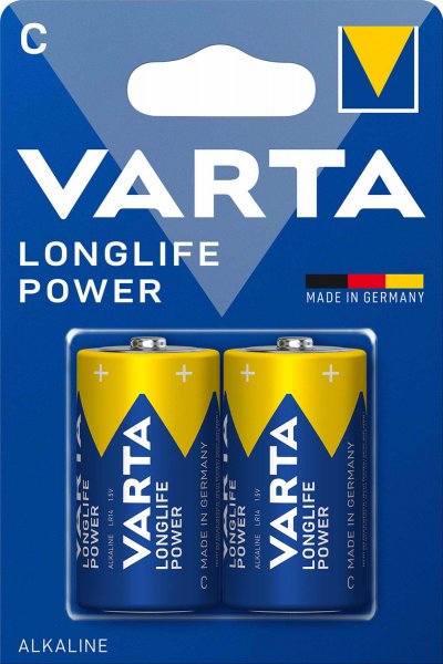 Varta Longlife Power Alkaline C Baby 1,5 V VE 2 St