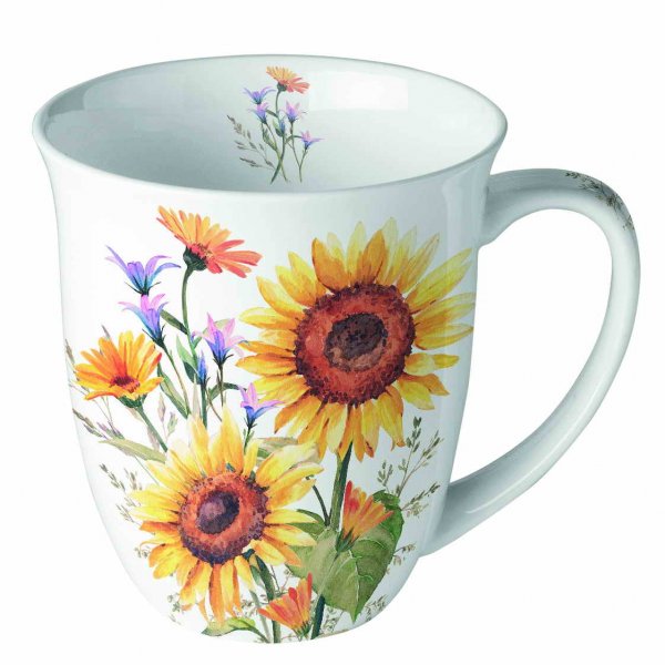 Tasse Sonnenblumen 400 ml