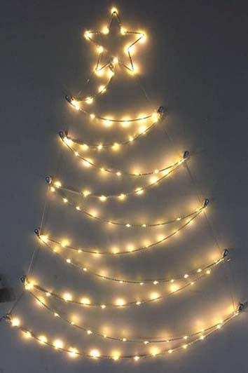 LED Tannenbaum mit Saugnäpfen 128 Lichter