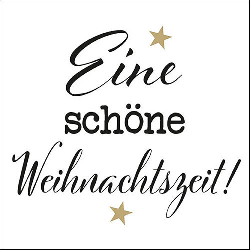 Serviette Weihnachtzeit VE Set à 20 St