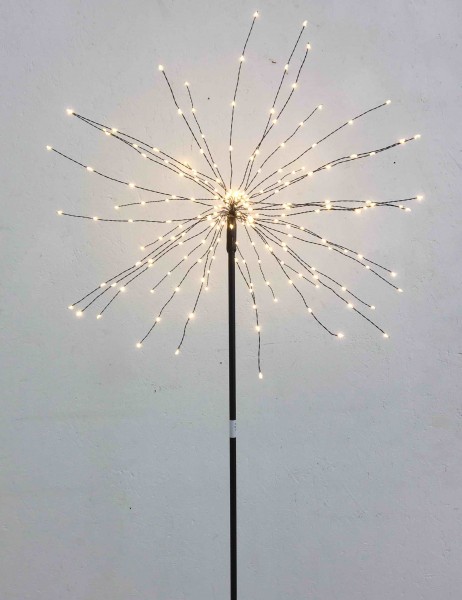 LED Pusteblume auf Fuß 160 Lichter